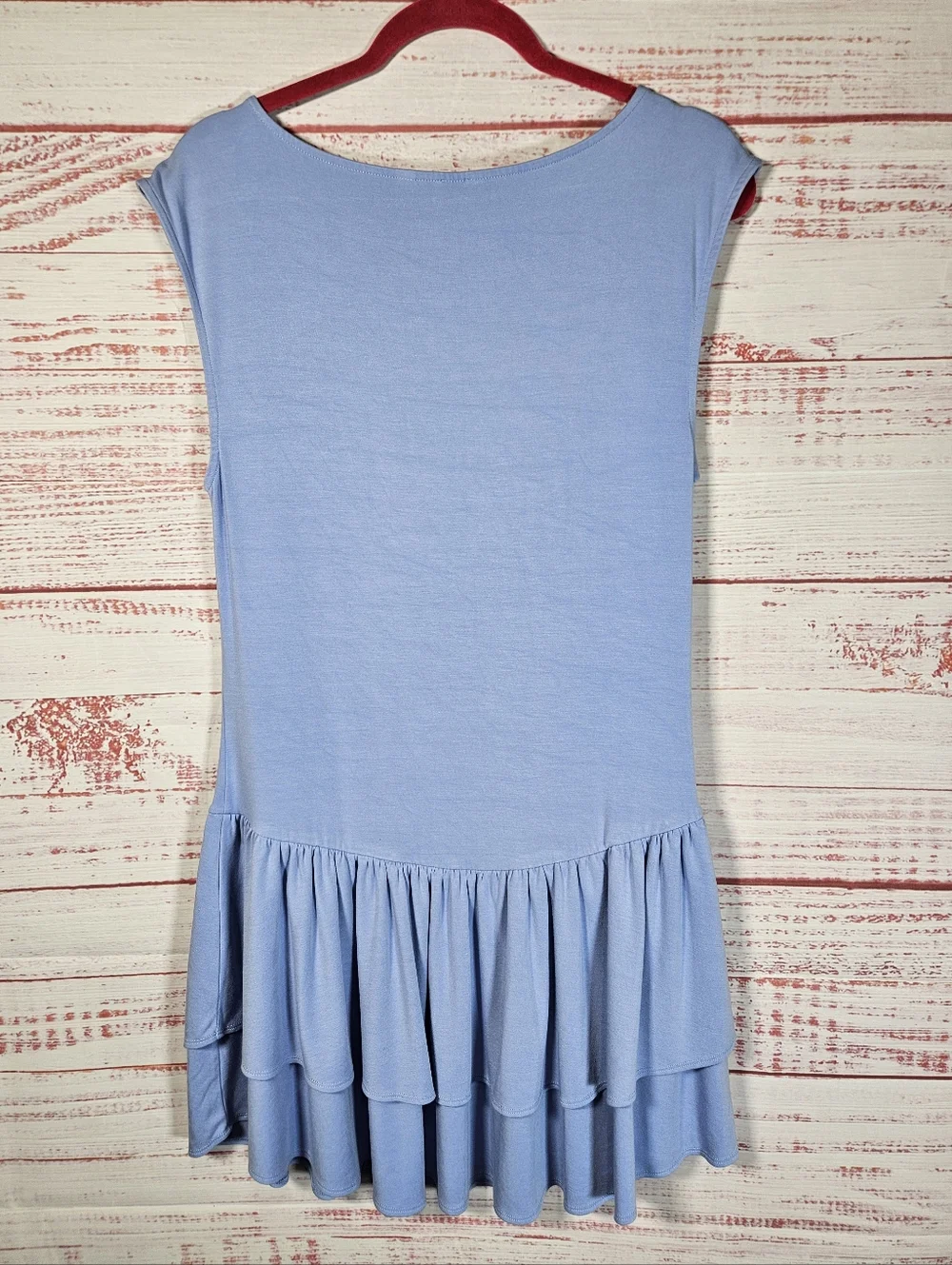 Aritzia Wilfred Bloomsbury Lilac Tiered Mini Dress - Picture 9 of 10